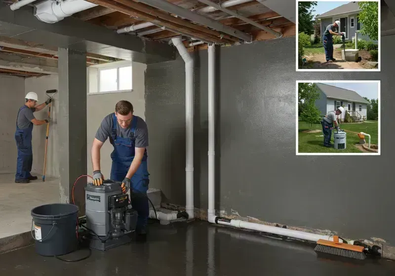 Basement Waterproofing and Flood Prevention process in Palmyra, MO